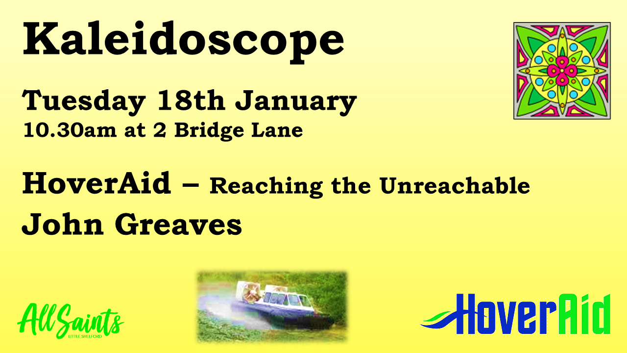 18 Jan 2022 Kaleidoscope notic